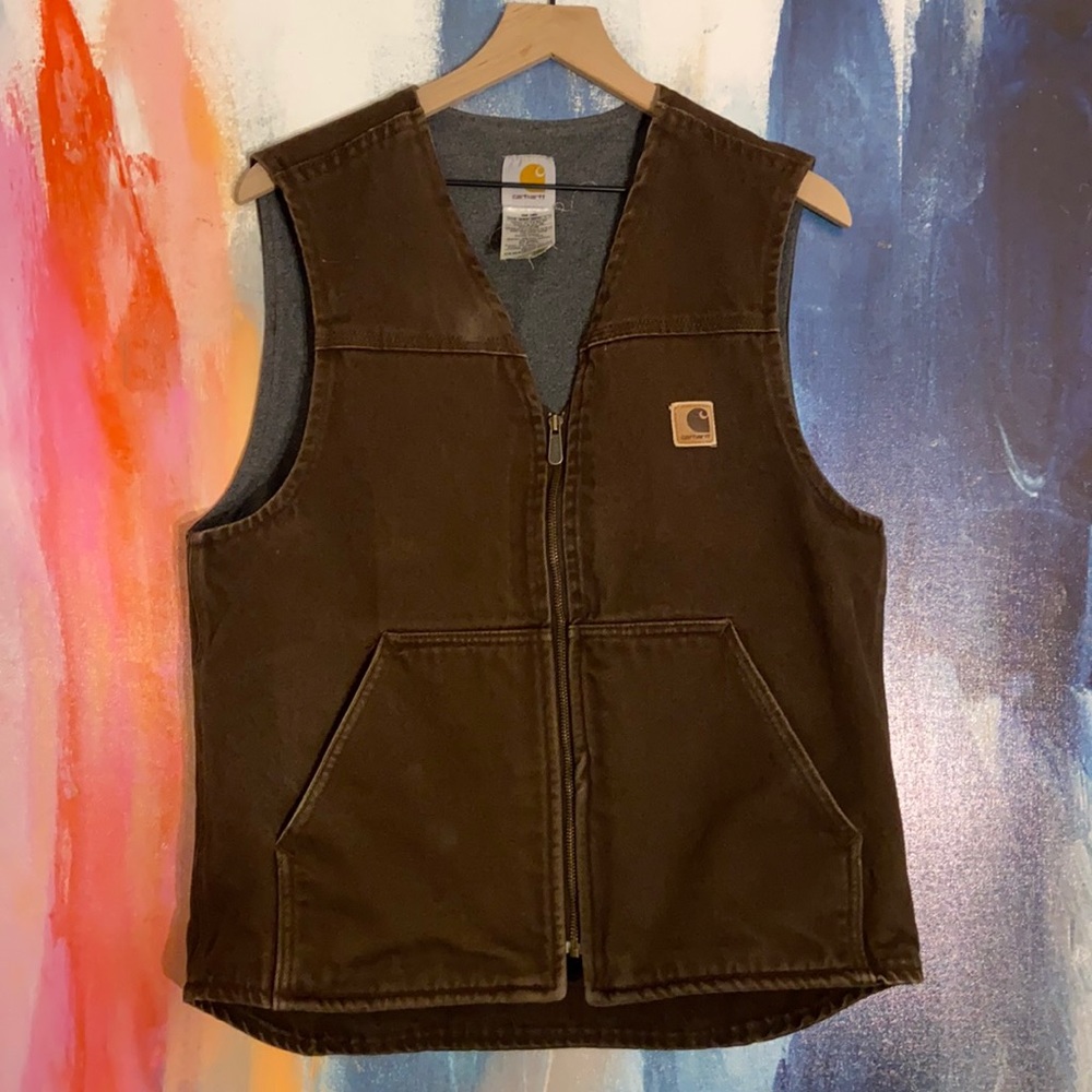 Carhartt Brown Vest